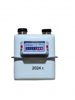 Счетчик газа СГД-G4ТК с термокорректором (вход газа левый, 110мм, резьба 1 1/4") г. Орёл 2024 год выпуска Шатура